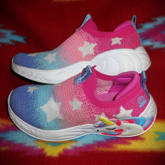 Skechers Unicorn Dreams Sherbert Stars Sneaker *Little Kids Size: 13.5 - Picture 10 of 10